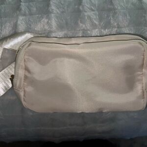 Elegant Cream Crossbody Bag